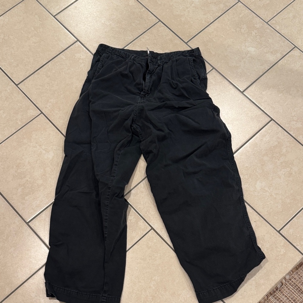 Free People Charcoal Gray Pants